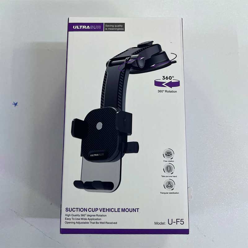 پایه نگهدارنده گوشی خودرو با مکنده اولتراسور مدل U-F5